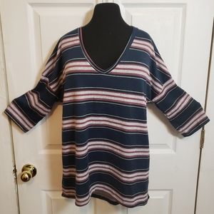 Wallflower Striped Tee Shirt